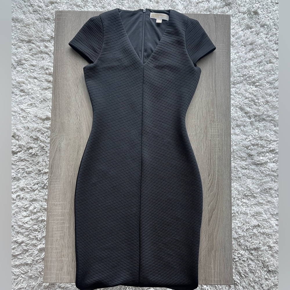 Michael Kors Ribbed Sheath Work/Business Dress